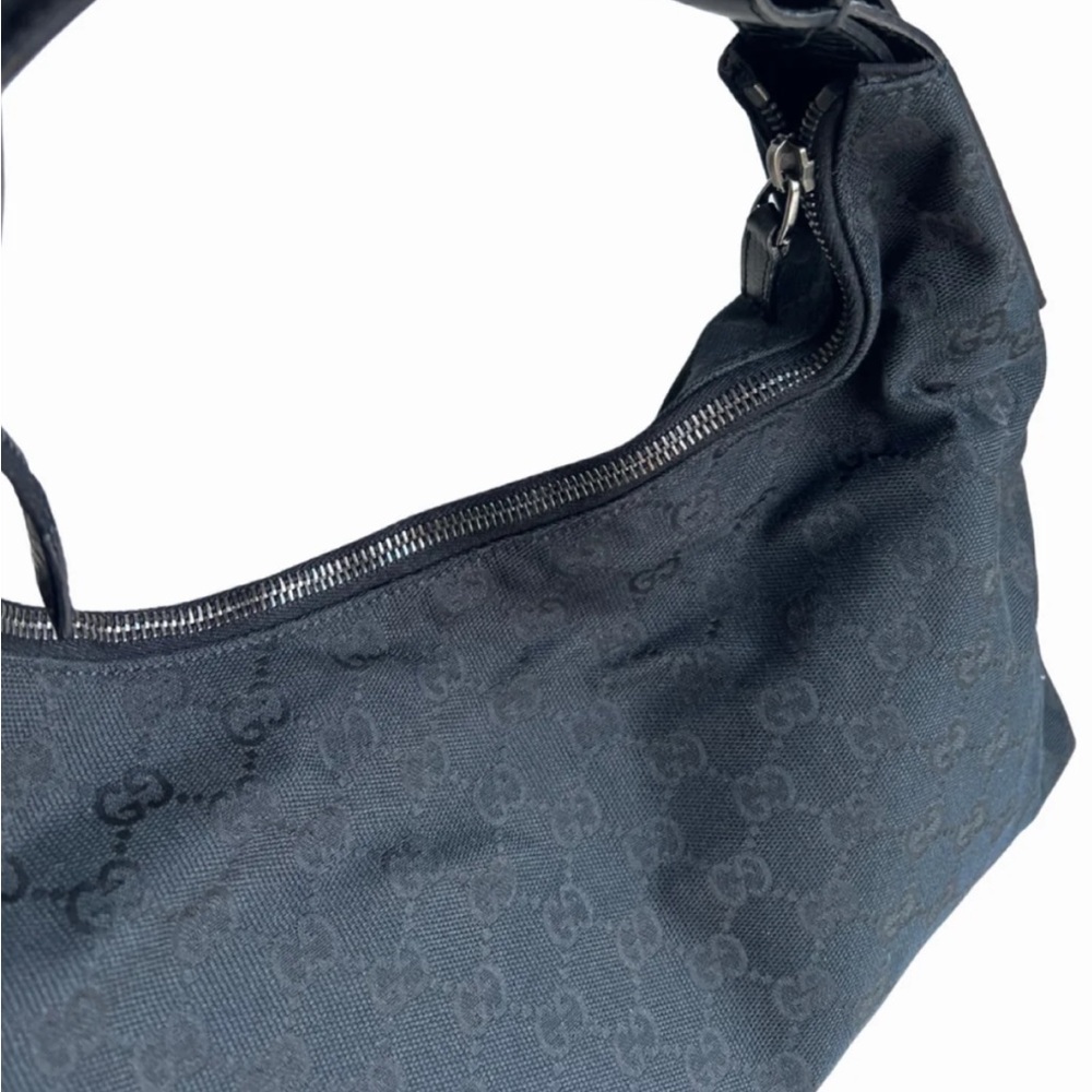 GUCCI vintage black hobo bag - Picture 3 of 10